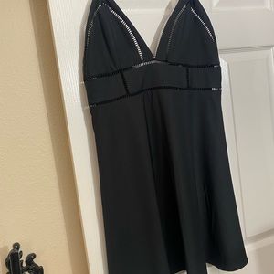 NWT GIANNI BINNI BLACK CUTOUT MINI DRESS